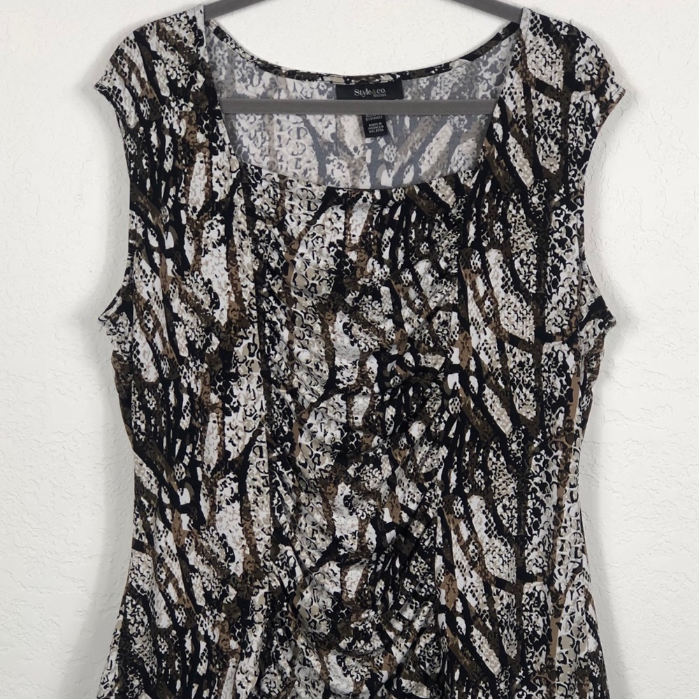 Style & Co. Woman’s Sleeveless Plus Size Top